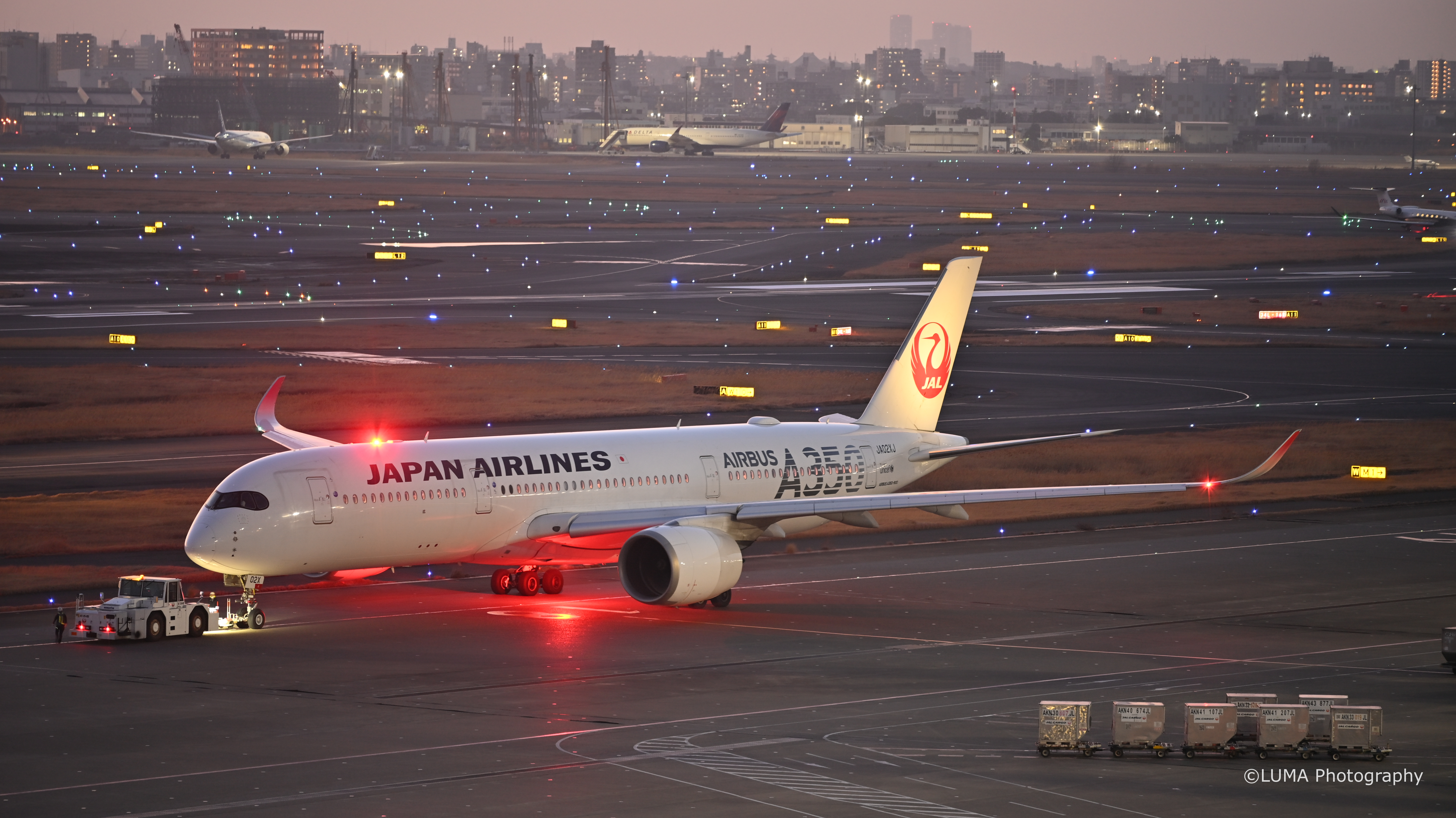 夜のプッシュバック