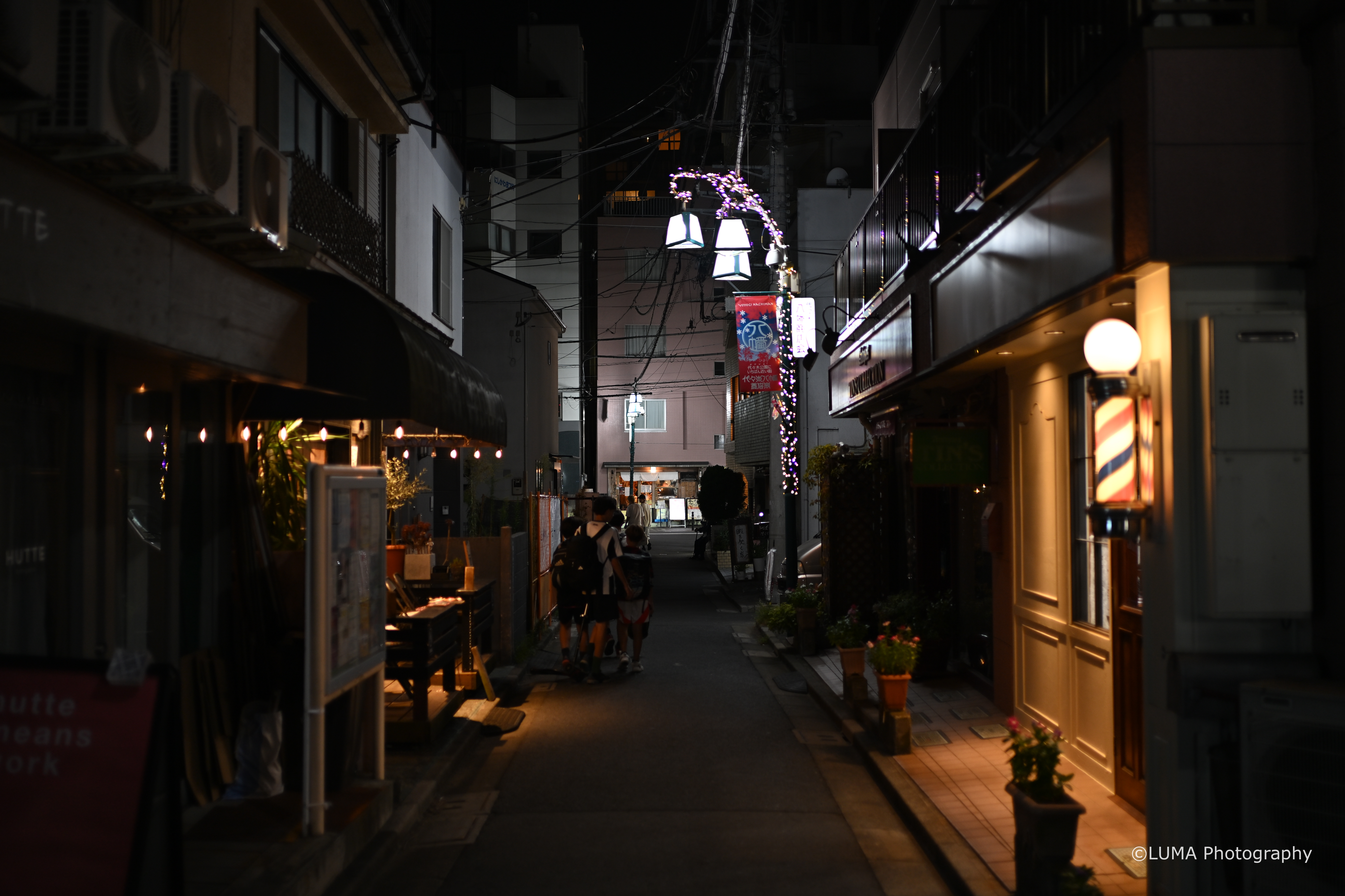 路地裏の夜